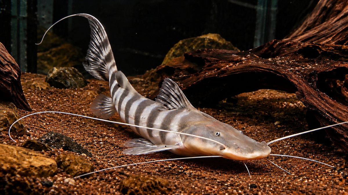 TIGRINUS CATFISH 17CM - BRACHYPLATYSTOMA TIGRINUM