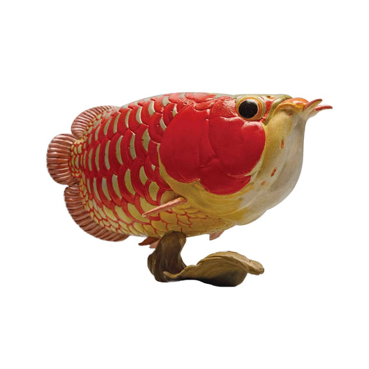 Shortbody Superred Arowana Toy